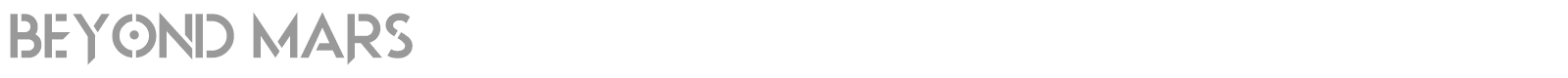 Beyond Mars font preview